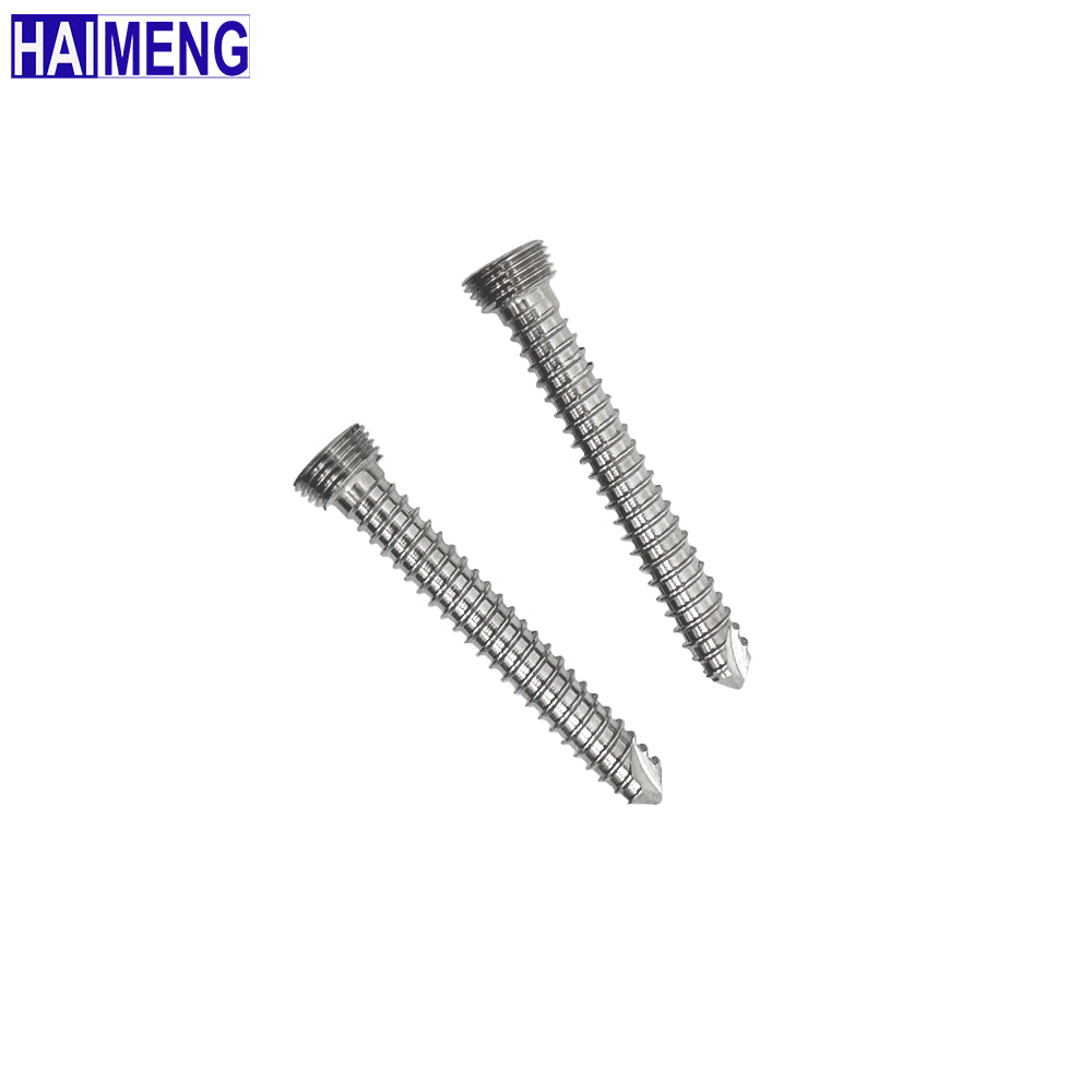 1.5mm Veterinary Stainless Steel Locking Screw, Orthopedic Implant for Animal Bone Fracture Repair