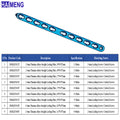 2.4mm Titanium LCP Locking Plate for Dog & Cat Veterinary Hospital