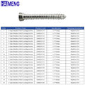 3.5mm Veterinary Stainless Steel Locking Screw, Orthopedic Implant for Animal Bone Fracture Repair