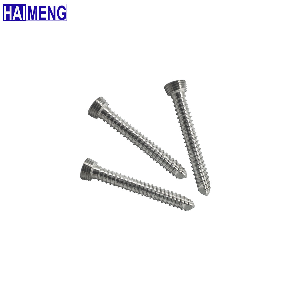 1.5mm Veterinary Stainless Steel Locking Screw, Orthopedic Implant for Animal Bone Fracture Repair